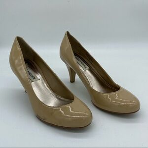 Steve Madden Ulltra Tan Leather Heels Womens Size 5.5 M
